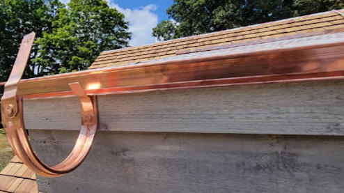 Copper Gutters